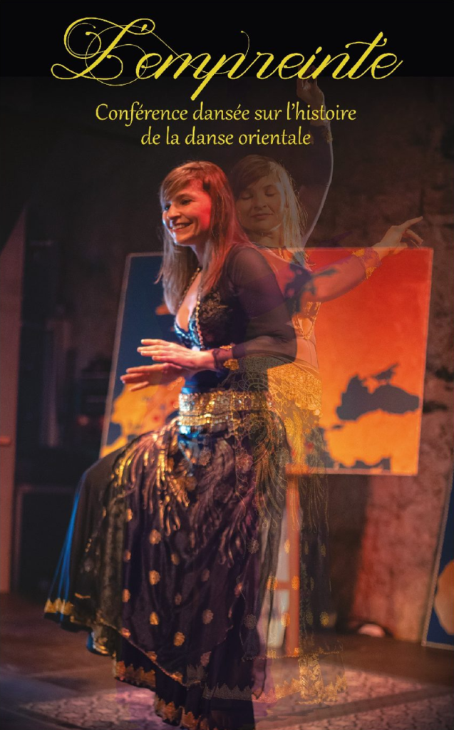 Affiche du spectacle de Carine Cottineau l'empreinte