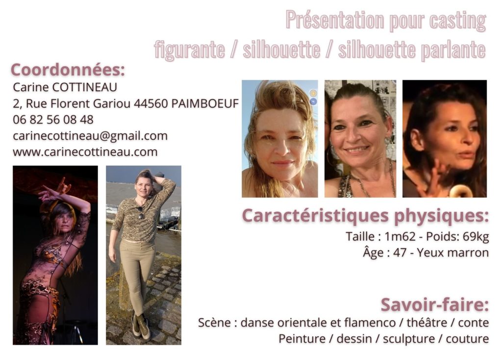 Casting théâtre danse conte Pays de Loire